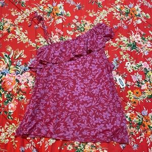 Old Navy One Shoulder Blouse